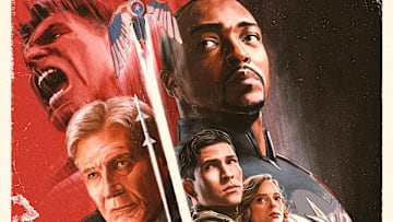 Official key art for Captain America: Brave New World. 