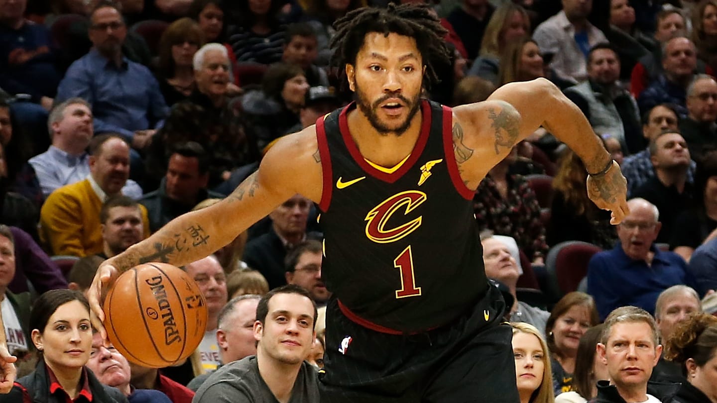 Derrick rose cavs t shirt cheap