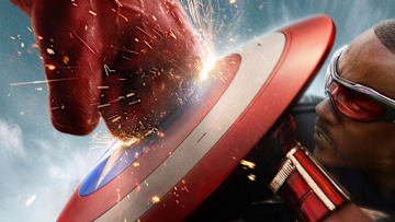 The official key art for Marvel Studios' Captain America: Brave New World. 