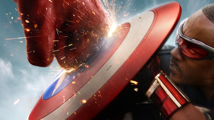 The official key art for Marvel Studios' Captain America: Brave New World. 