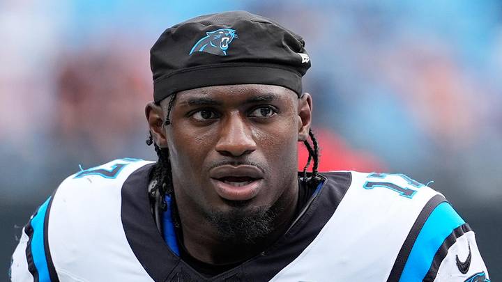 Carolina Panthers wide receiver Xavier Legette 