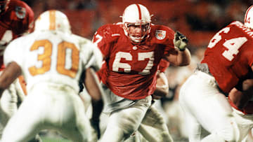 Aaron Taylor was an All-American at two positions.