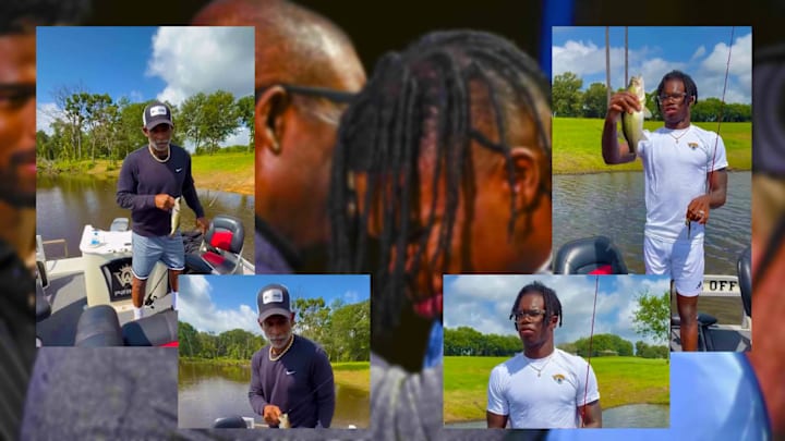 Deion Sanders and Travis Hunter Go Fishing Deion Sanders and Travis Hunter Go Fishing