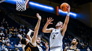 Cal's John Camden drives to the basket