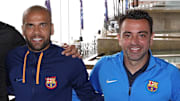 Xavi Hernádez y Dani Alves