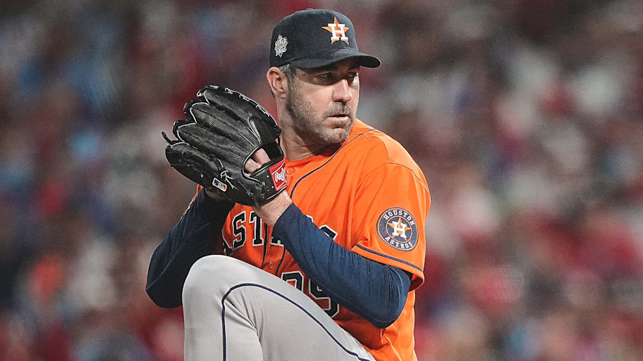 Astros pitcher Justin Verlander