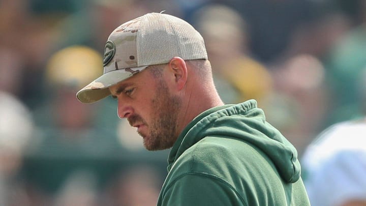 Green Bay Packers quarterbacks coach Sean Mannion