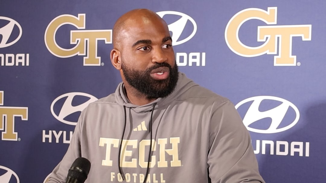 Georgia Tech Defensive Ends/OLB Coach Kyle Pope 