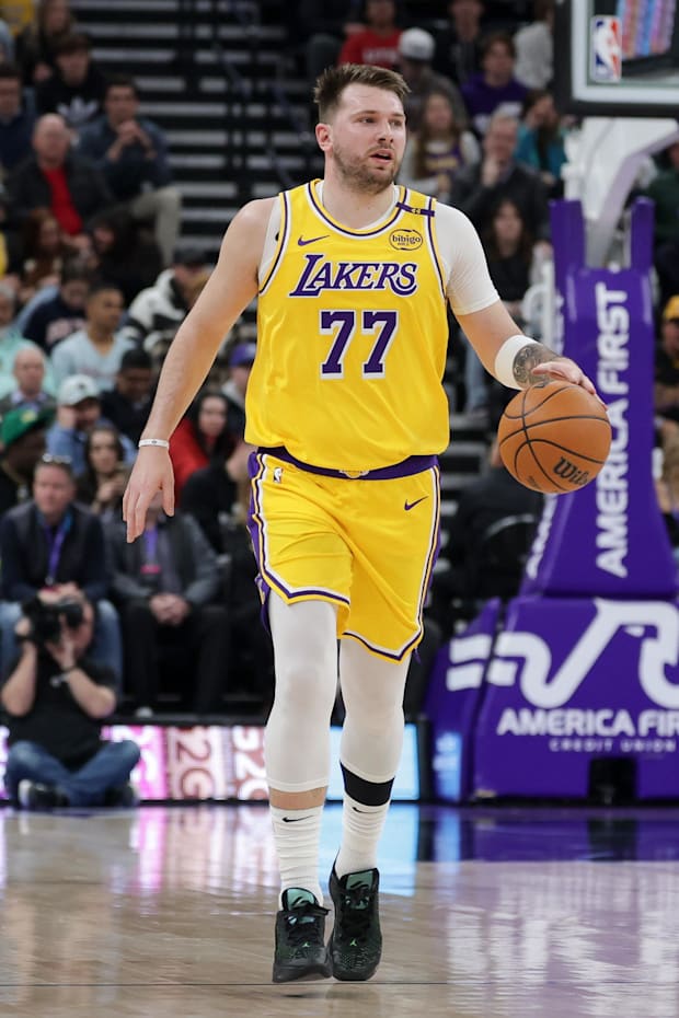 Los Angeles Lakers guard Luka Doncic