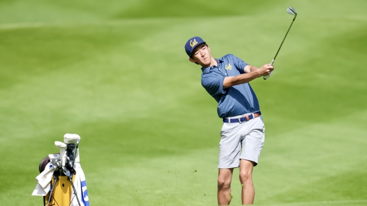 Cal golfer Ethan Fang