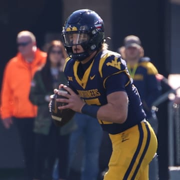West Virginia University quarterback Scotty Fox Jr.