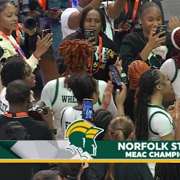 Norfolk State Lady Spartans Win The 2025 MEAC Tournament Championship