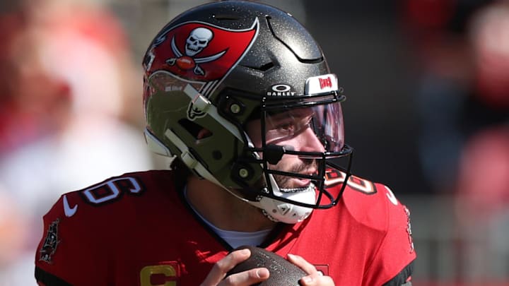 The Tampa Bay Buccaneers landed some Heisman Trophy winning help for Baker Mayfield this offseason.