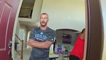 American Murder: The Family Next Door. Chris Watts on the day of Shanann’s disappearance. American Murder: The Family Next Door. Cr. Courtesy of Netflix/2020