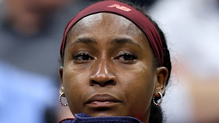 A Somber Coco Gauff 2025 US Open - Day 5