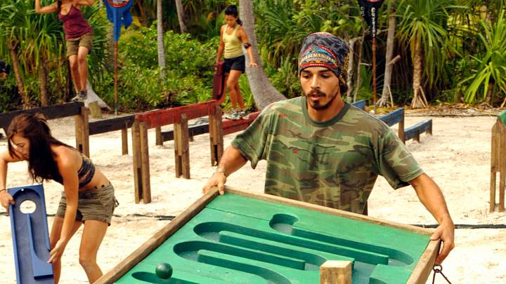 Ozzy Lusth, pictured here during season 13 “SURVIVOR: COOK ISLANDS” will return to compete on the milestone Season 50 of SURVIVOR, premiering Spring 2026 on CBS and Paramount+. Ozzy previously appears on seasons 13 (COOK ISLANDS), 16 (MICRONESIA – FANS VS. FAVORITES), 23 (SOUTH PACIFIC), and 34 (GAME CHANGERS). Photo: Jeffrey R. Staab/CBS ©2006 CBS Broadcasting Inc. All Rights Reserved.