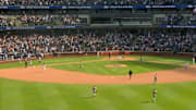 The New York Mets score in the bottom of the 10th inning to beat the Philadelphia Phillies 4-3 on April 23, 2025.