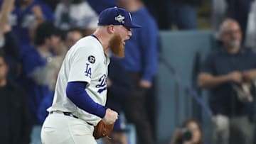 Will Klein pitched four scoreless innings for the Dodgers on Monday night.