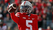 Ohio State's Garrett Wilson could be the first wide receiver selected in April's draft.