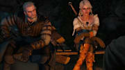 Geralt and Ciri from The Witcher 3