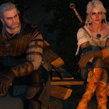 Geralt and Ciri from The Witcher 3