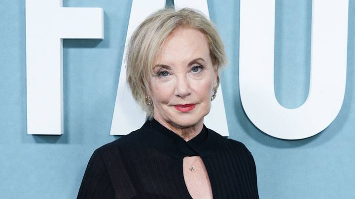 J. Smith-Cameron at the "All Her Fault" New York Premiere held at the SVA Theater on November 03, 2025 in New York, New York. 