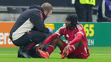 Jeremie Frimpong is battling a hamstring injury.