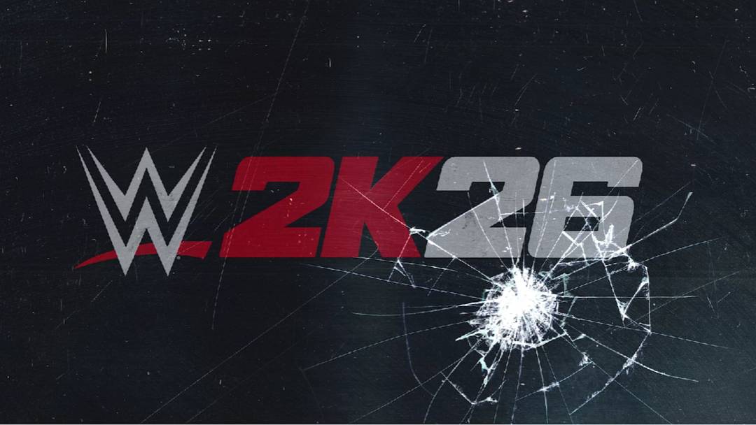 WWE 2K26 Glass Shatter Logo