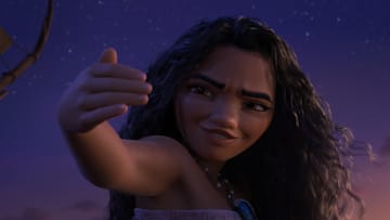 WAYFINDING ONCE AGAIN – In Walt Disney Animation Studios’ all-new feature film “Moana 2,” Moana (voice of Auli‘i Cravalho) receives an unexpected call from her wayfinding ancestors and must journey to the far seas of Oceania for an adventure unlike anything she’s ever faced. Directed by David Derrick Jr., Jason Hand and Dana Ledoux Miller, and produced by Christina Chen and Yvett Merino, “Moana 2” features music by Grammy® winners Abigail Barlow and Emily Bear, Grammy nominee Opetaia Foa‘i, and