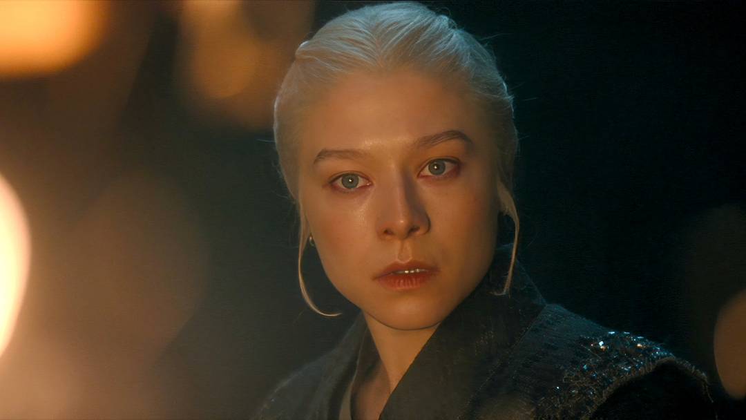 Rhaenyra Targaryen (Emma D'Arcy) in House of the Dragon season 3
