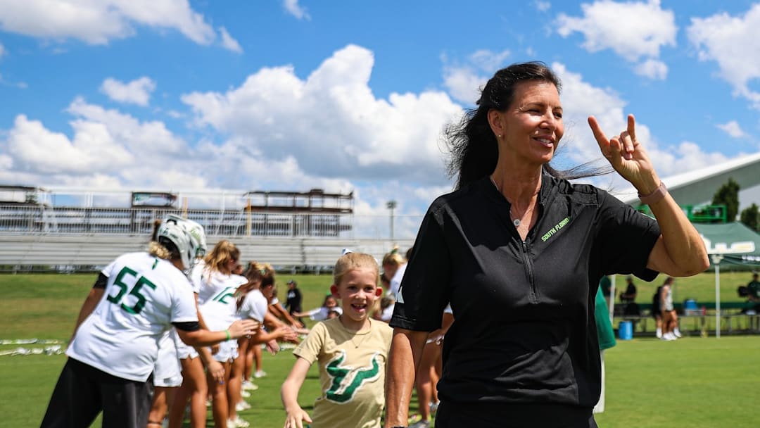 USF women's lacrosse coach Mindy McCord