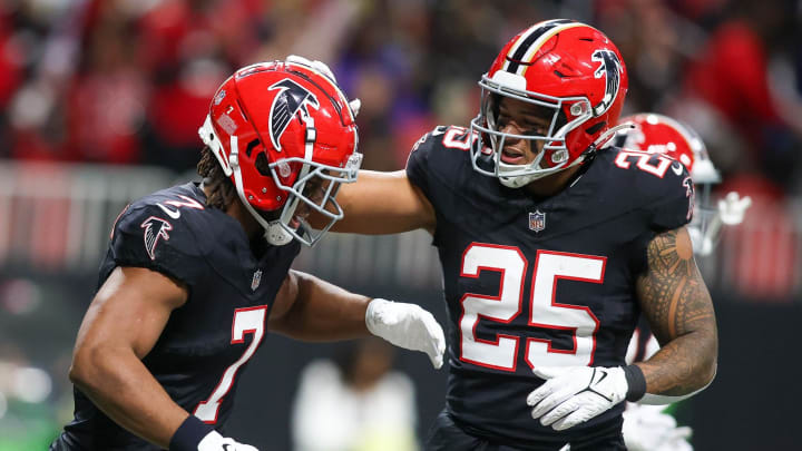 Atlanta Falcons running backs Bijan Robinson and Tyler Allgeier key what should be one of the best rushing attacks in the NFL.