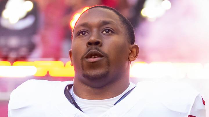Arizona Cardinals running back Emari Demercado (31) against the Atlanta Falcons at State Farm Stadium. 