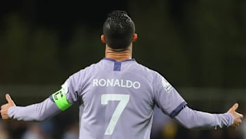 Cristiano Ronaldo a été l'auteur d'un geste pour le moins étrange