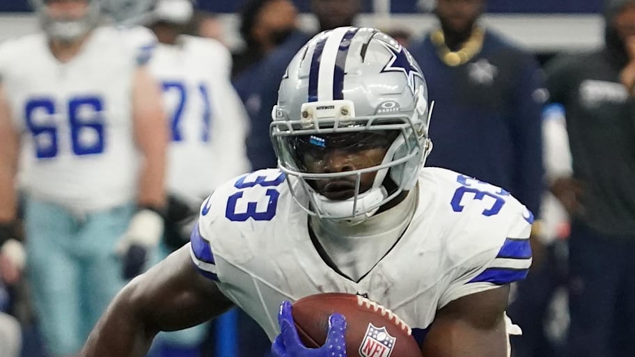 Dallas Cowboys running back Javonte Williams