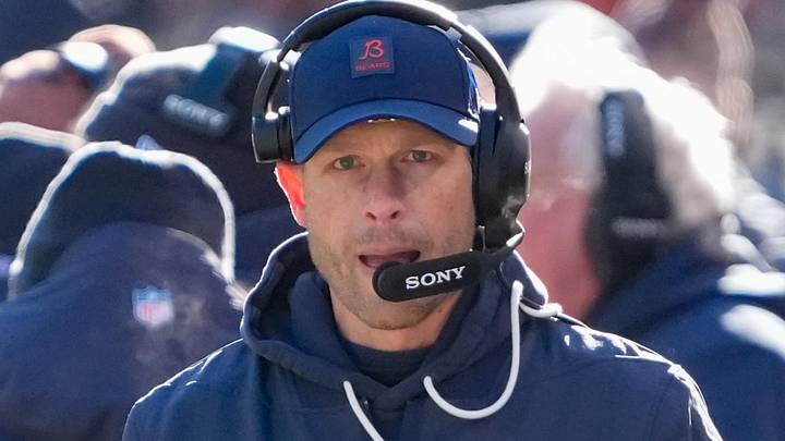 Chicago Bears head coach Ben Johnson