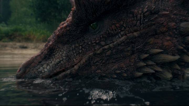 Caraxes in House of the Dragon season 3. Courtesy of HBO.