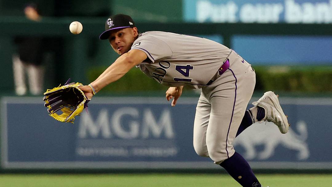Colorado Rockies shortstop Ezequiel Tovar  Credit: Geoff Burke | Imagn Images