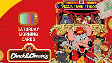 Saturday Morning Cards X Chuck E. Cheese cards = pure nostalgia