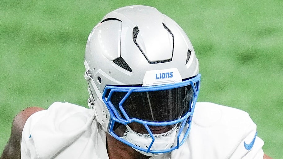 Detroit Lions linebacker Derrick Barnes (55). | Junfu Han / USA TODAY NETWORK via Imagn Images