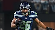 Seattle Seahawks running back Zach Charbonnet is a great prop target on Sunday night.