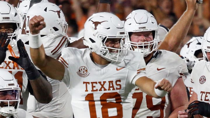 Texas Longhorns quarterback Matthew Caldwell.