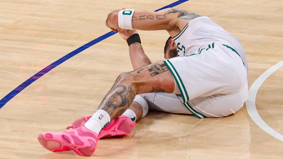 Tatum's injury late in the fourth quarter in Game 4 of the Celtics-Knicks series could have short and long-term implications for a Boston franchise undergoing an ownership change. | Vincent Carchietta-Imagn Images
