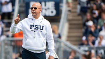 Penn State head coach James Franklin