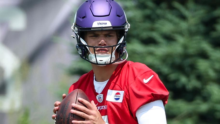 Minnesota Vikings quarterback J.J. McCarthy