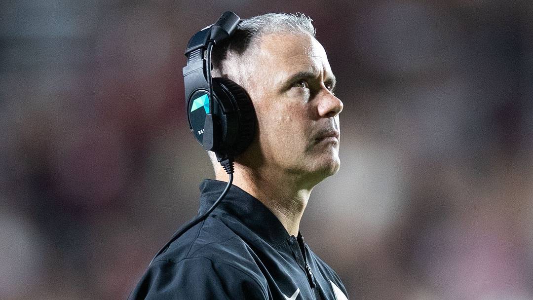 Florida State Seminoles head coach Mike Norvell watches the replay. The Florida State Seminoles defeated the New Mexico State Aggies 34-17 at Doak Campbell Stadium on Saturday, Aug. 29, 2026. Florida State Seminoles head coach Mike Norvell watches the replay. The Florida State Seminoles defeated the New Mexico State Aggies 34-17 at Doak Campbell Stadium on Saturday, Aug. 29, 2026.