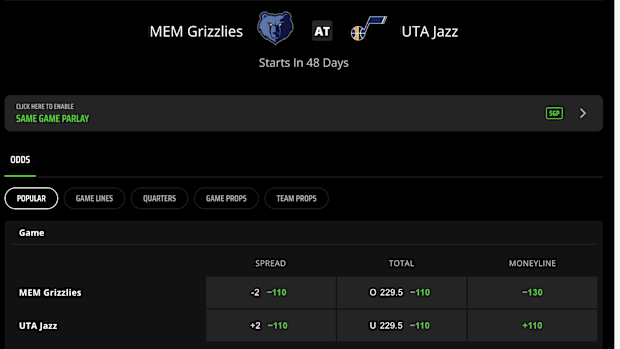 Grizzlies v. Jazz