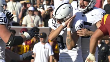 Penn State Nittany Lions place kicker Ryan Barker (94)