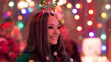 Pom Klementieff as Mantis in Marvel Studios' The Guardians of the Galaxy: Holiday Special, exclusively on Disney+.