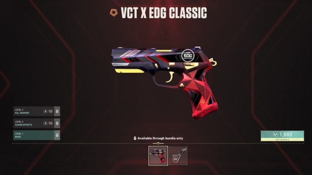 VCT 2024 EDward Gaming Team Capsule skin bundle